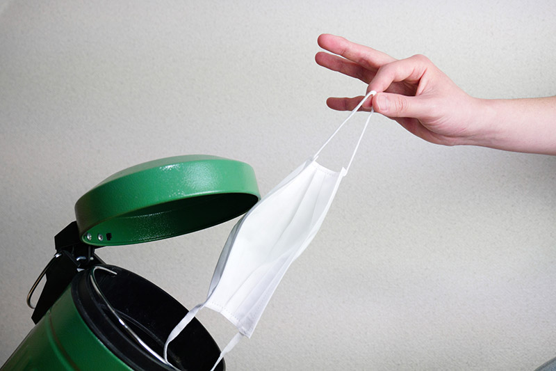 不織布と紙の違い：廃棄方法
